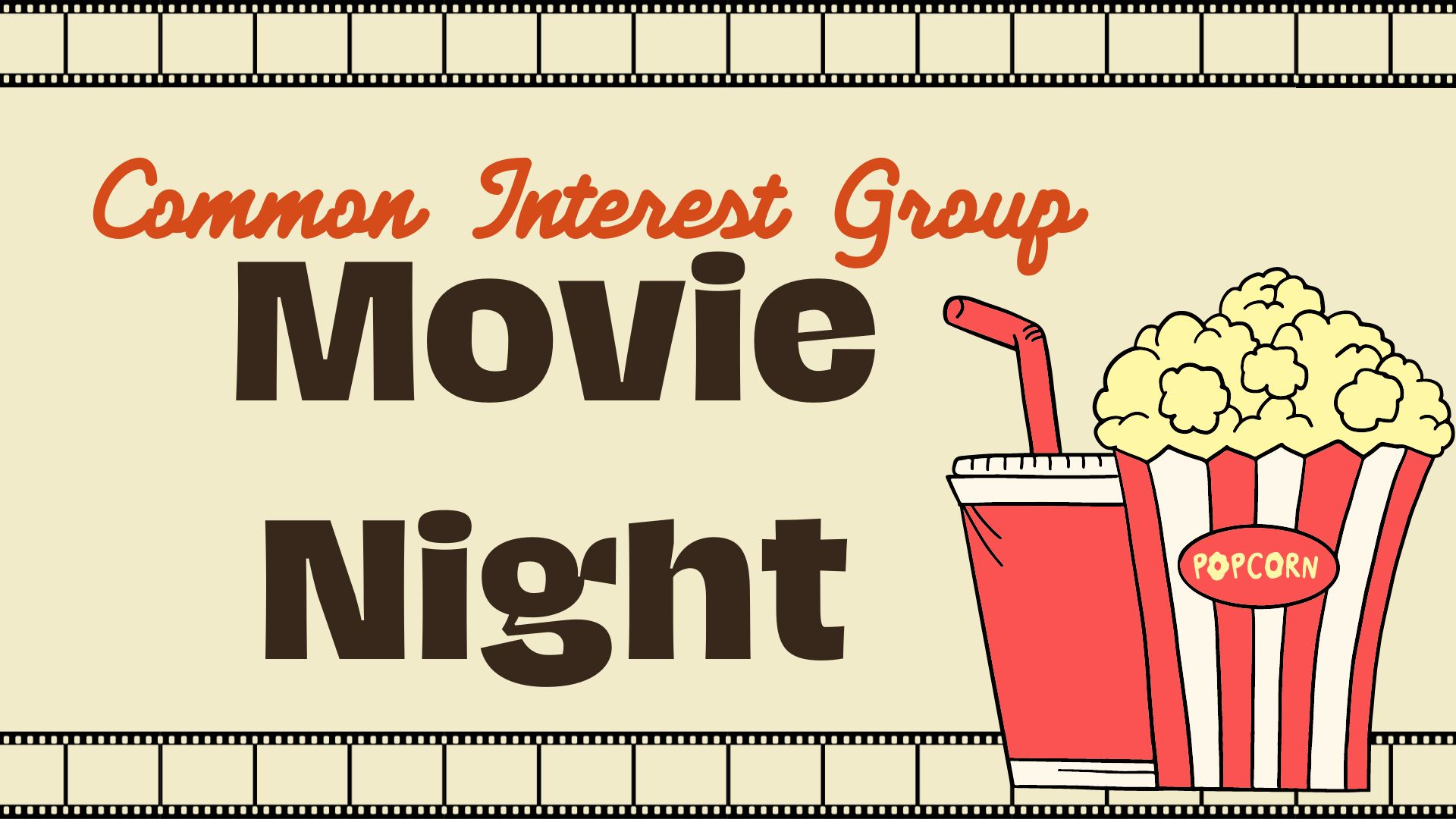 Common Interest Group Movie Night